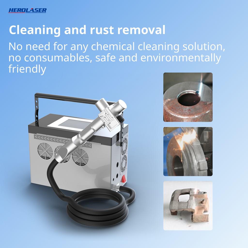 ML-QF-SS-SC-HW 100W Portable Laser Cleaning Machine